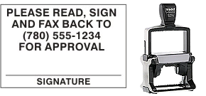 5274 Trodat Self-Inking Stamp